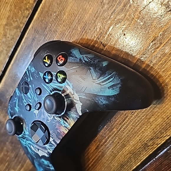 Custom made one of a kind Dream controller Dragon Ball Z themed goku edition - Picture 4 of 7